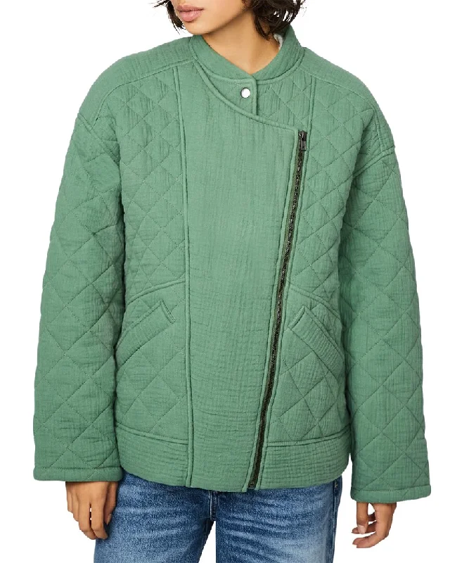 Bernie Quilted Cotton Bomber Jacket