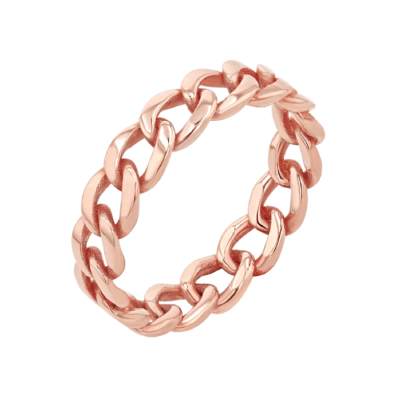 14K Rose Gold / 3