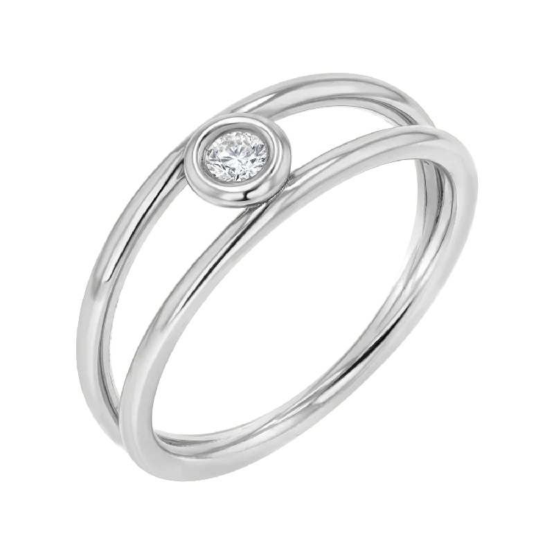 14K White Gold / 3