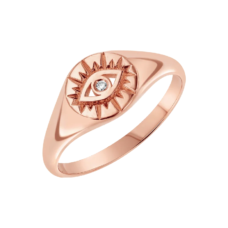 14K Rose Gold / 3