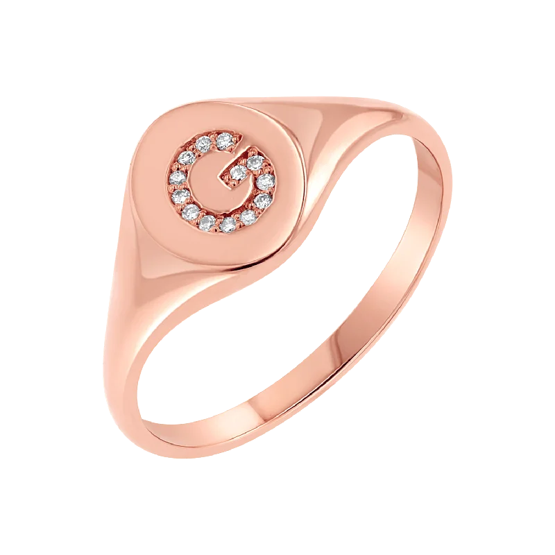 14K Rose Gold / 3