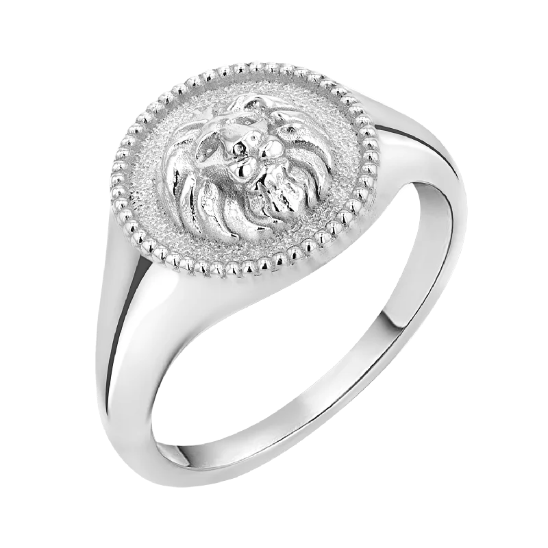 14K White Gold / Aries