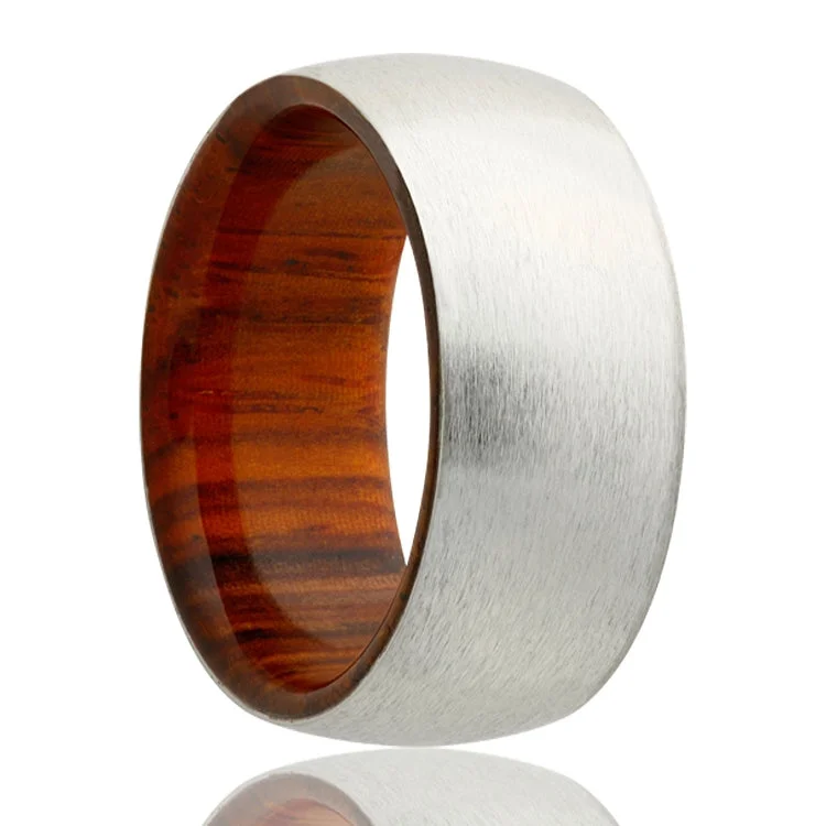 Cobalt and Wood Band - 