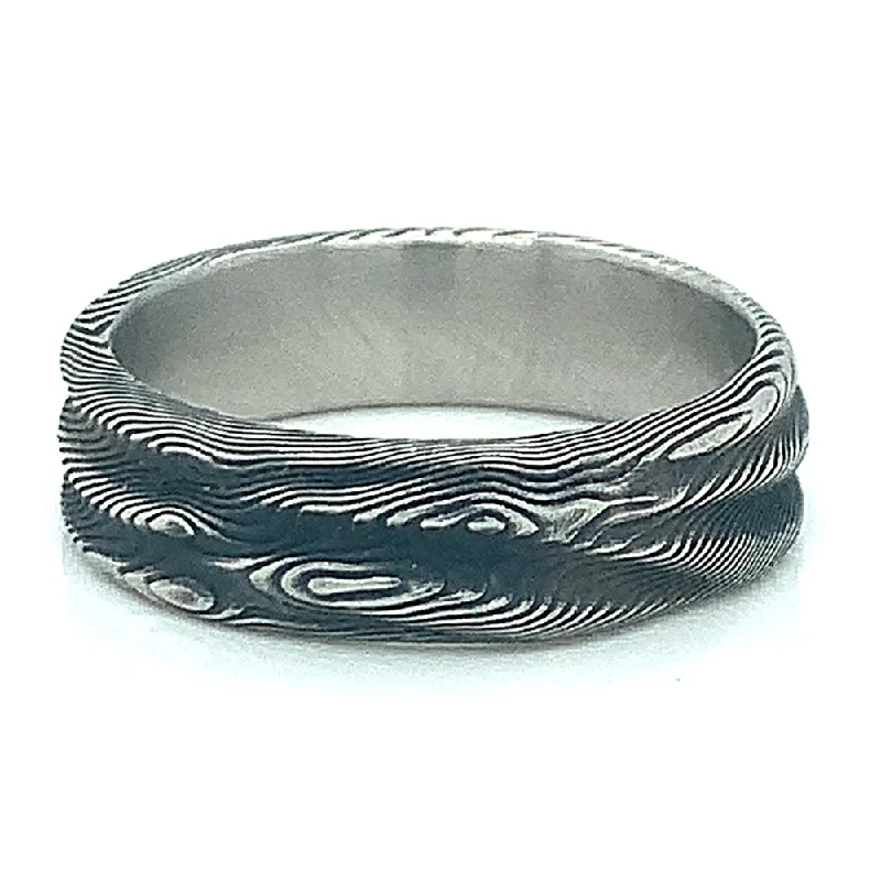 Damascus Steel Ring - 