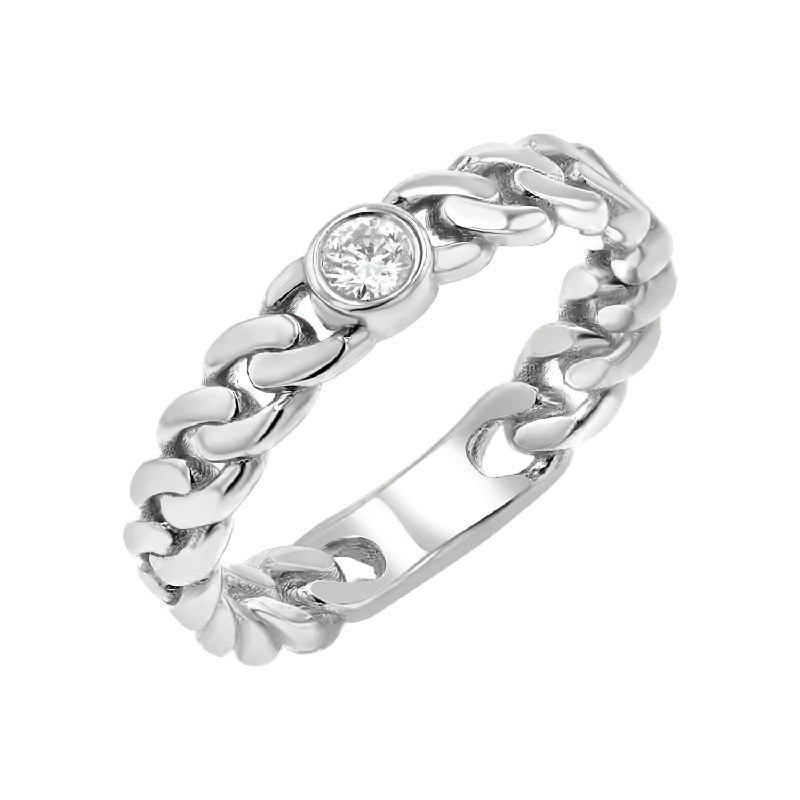 14K White Gold / 3