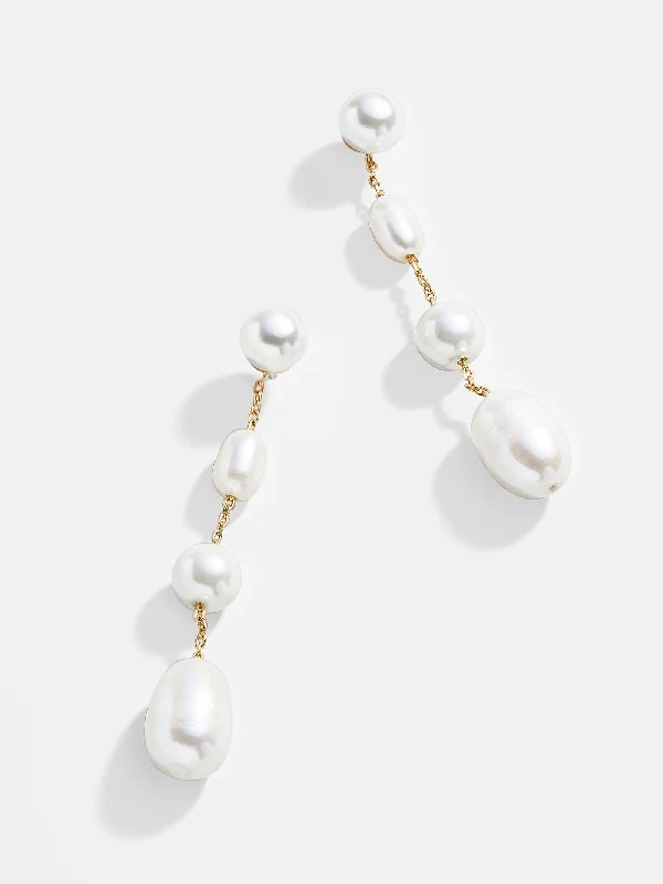 Francesca Earrings - White