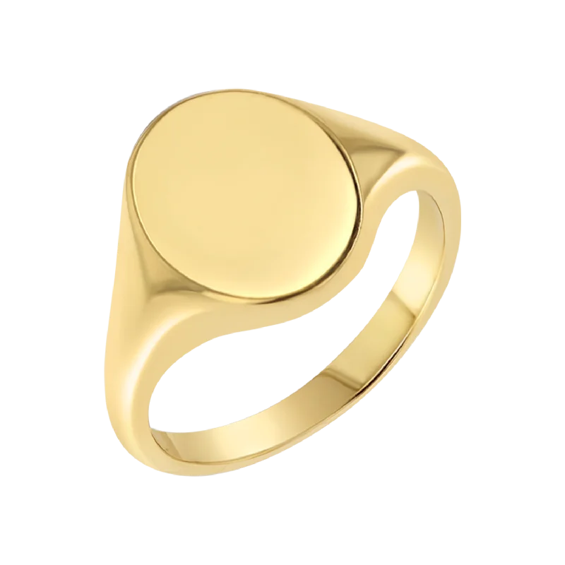 Moyen Oval Signet Ring