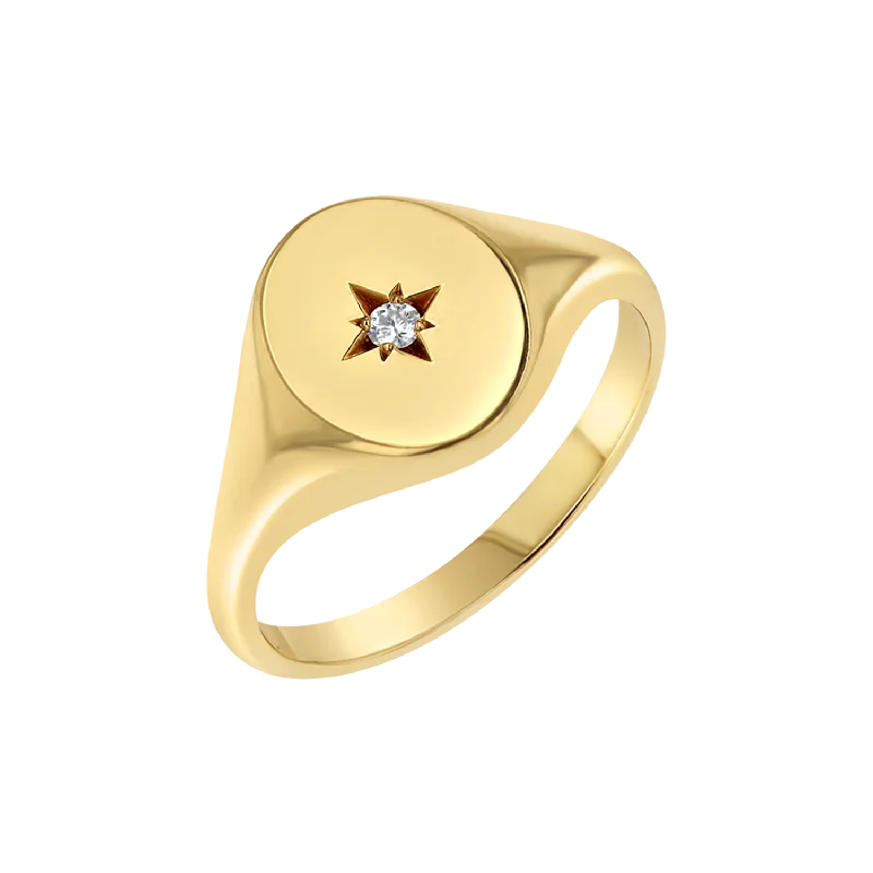 Petit Starset Signet Ring