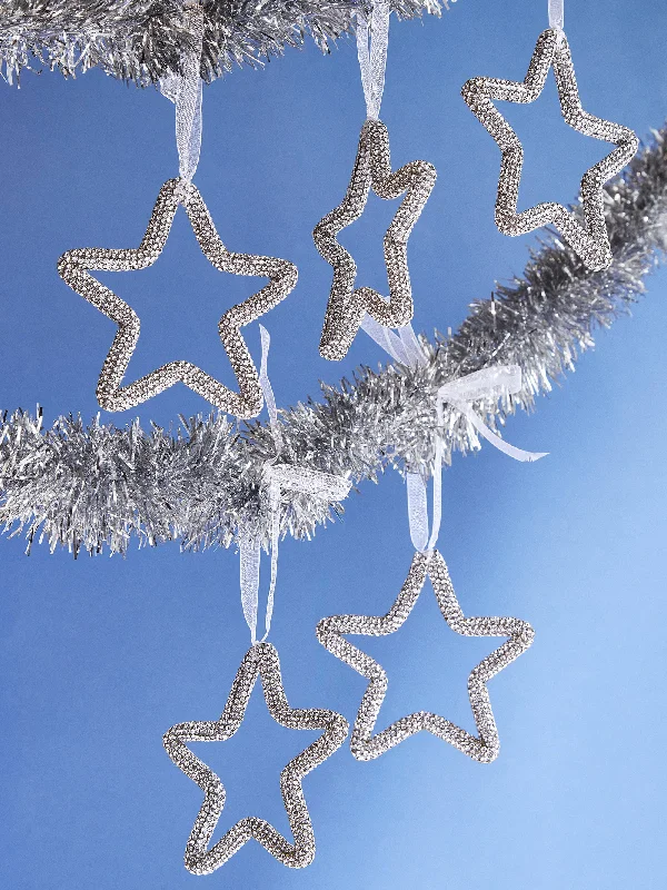 Light the Way Pavé Ornament Set - Star Set