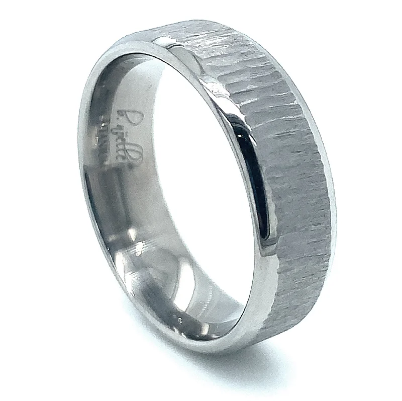 Textured Titanium Band