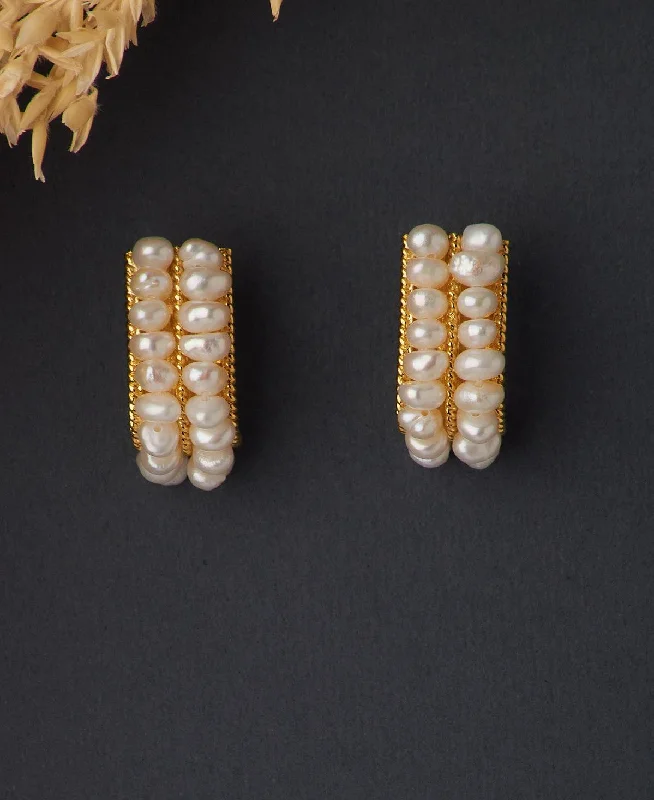 Classic Pearl Stud Earring