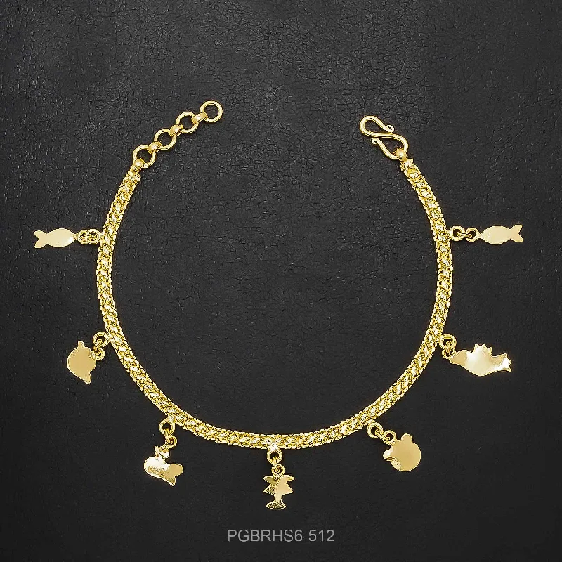 GOLDEN BRACELET BANGLE PGBRHS6-512