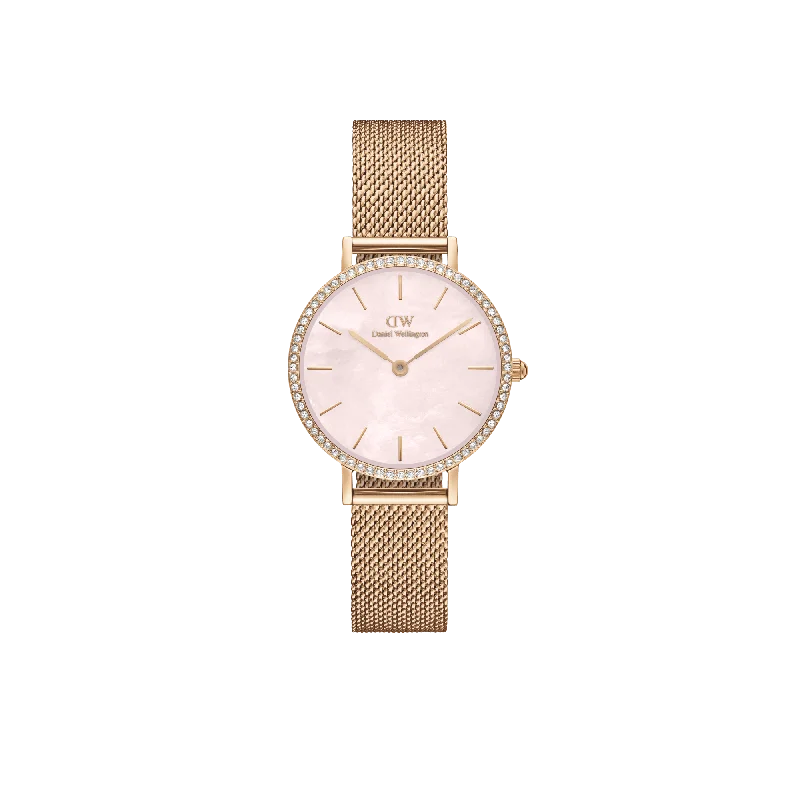 Petite Lumine Bezel Melrose Pink MOP