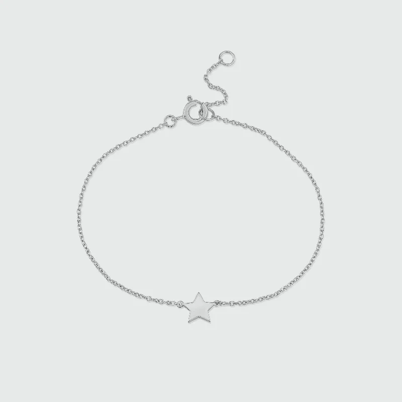 Soho Sterling Silver Star Bracelet