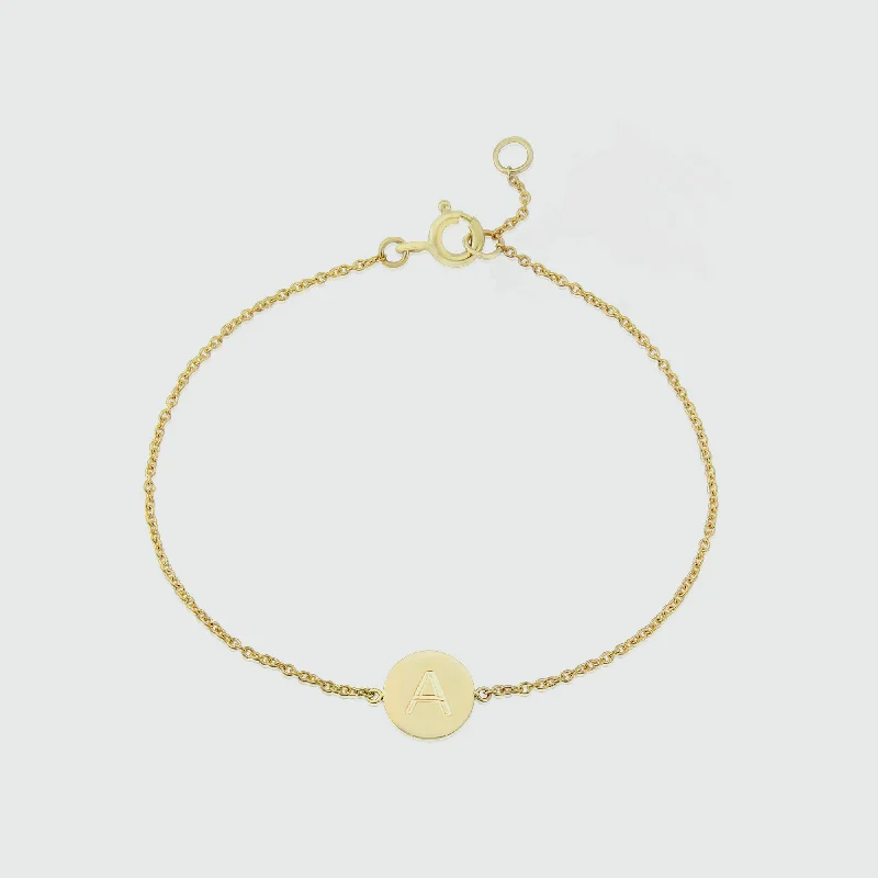 Westwick Yellow Gold Vermeil Disc Bracelet