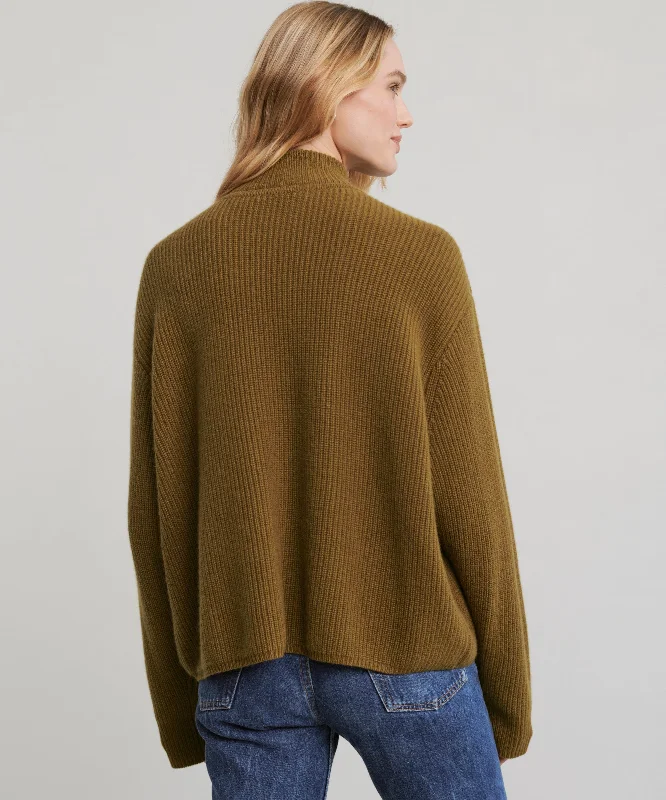 Cashmere Half Zip