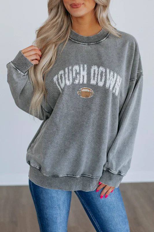 Touch Down Oversized Crewneck