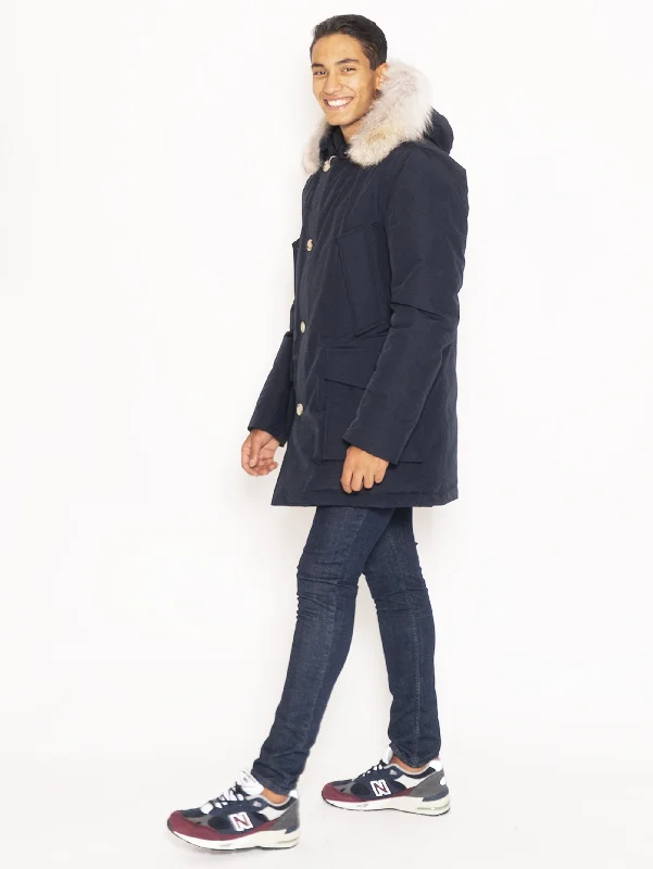 Giaccone Parka in Ramar - Blu