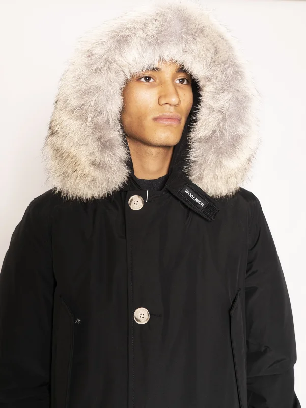 Giaccone Parka in Ramar - Nero