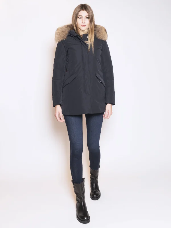 Giaccone Parka Luxury Blu