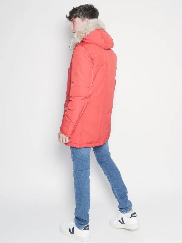 Parka Arctic in Ramar DF Rosso