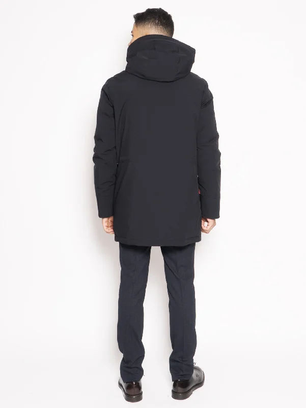 Parka Elasticizzato Nero