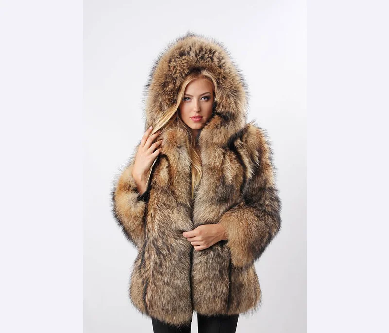 Raccoon Fur Jacket