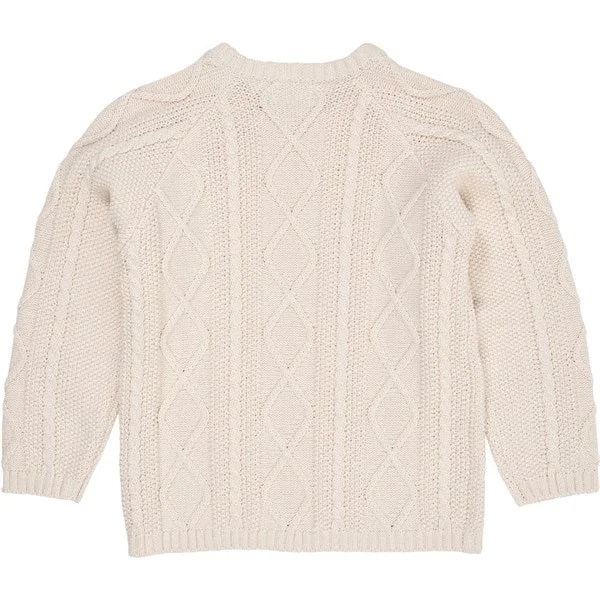 Copenhagen Colors Cream Knit Cardigan