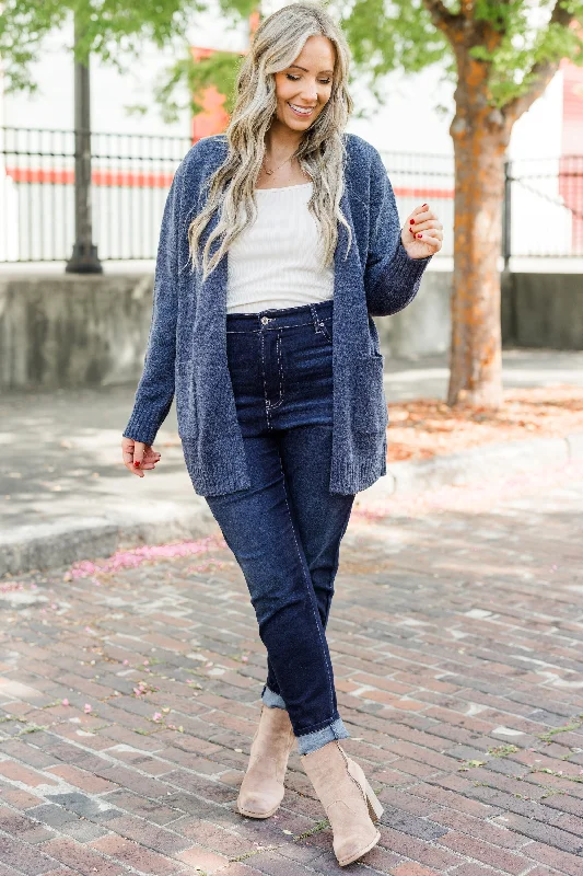 Go Everywhere Cardigan, Midnight