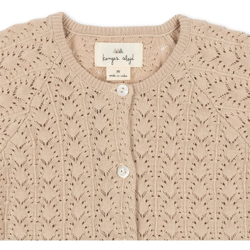 Konges Sløjd Light Rose Cypres Knit Cardigan