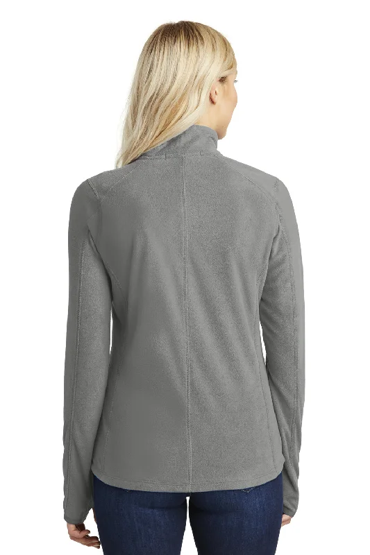 Port Authority Womens Pill Resistant Microfleece 1/4 Zip Sweatshirt - Pearl Grey