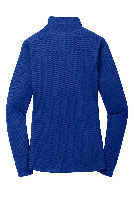 Sport-Tek Womens Sport-Wick Moisture Wicking 1/4 Zip Sweatshirt - True Royal Blue